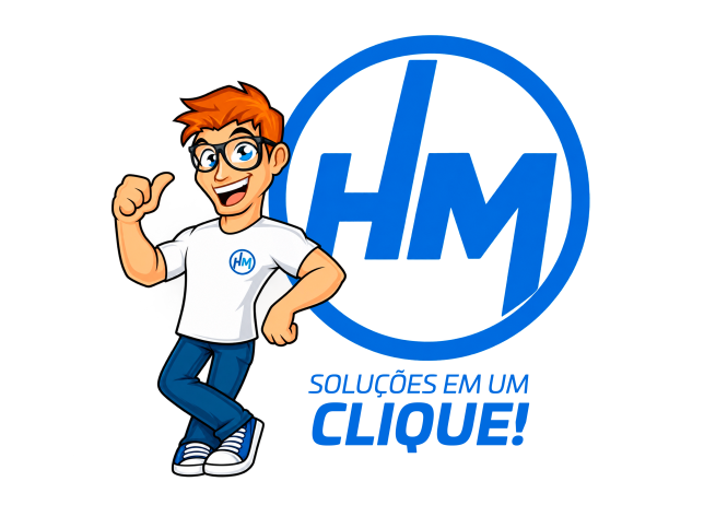 Logo HM Soluções em um Clique